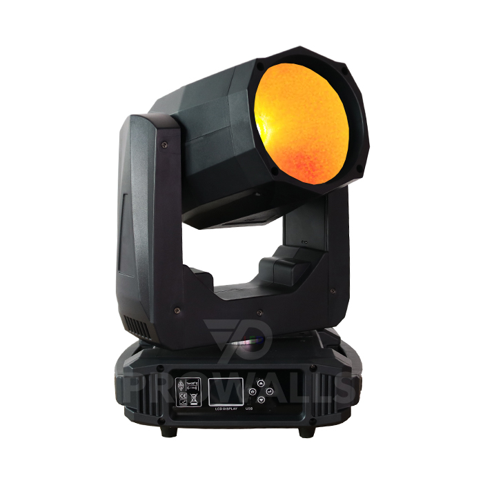 Raggio a led 100w 7r arcobaleno spostamento del matrimonio leggero