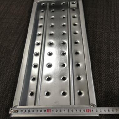 Tablero de paseo de acero para andamios de 225x38 mm