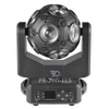 12x10W RGBW sonsuz d&ouml;n&uuml;şl&uuml; Futbol Topu DJ Aydınlatma