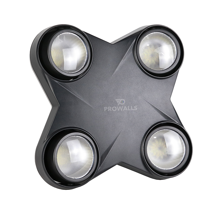 Iluminaci&oacute;n de escenario LED para p&uacute;blico c&aacute;lido estrobosc&oacute;pico ciego 4x200W