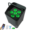 بطارية WIFI لاسلكية 6 في 1 قابلة لإعادة الشحن LED Par uplight
