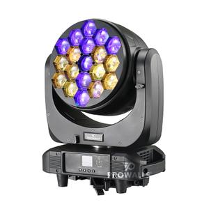 Luz LED gr&aacute;fica B-eye Beam Wash FX 19x10w
