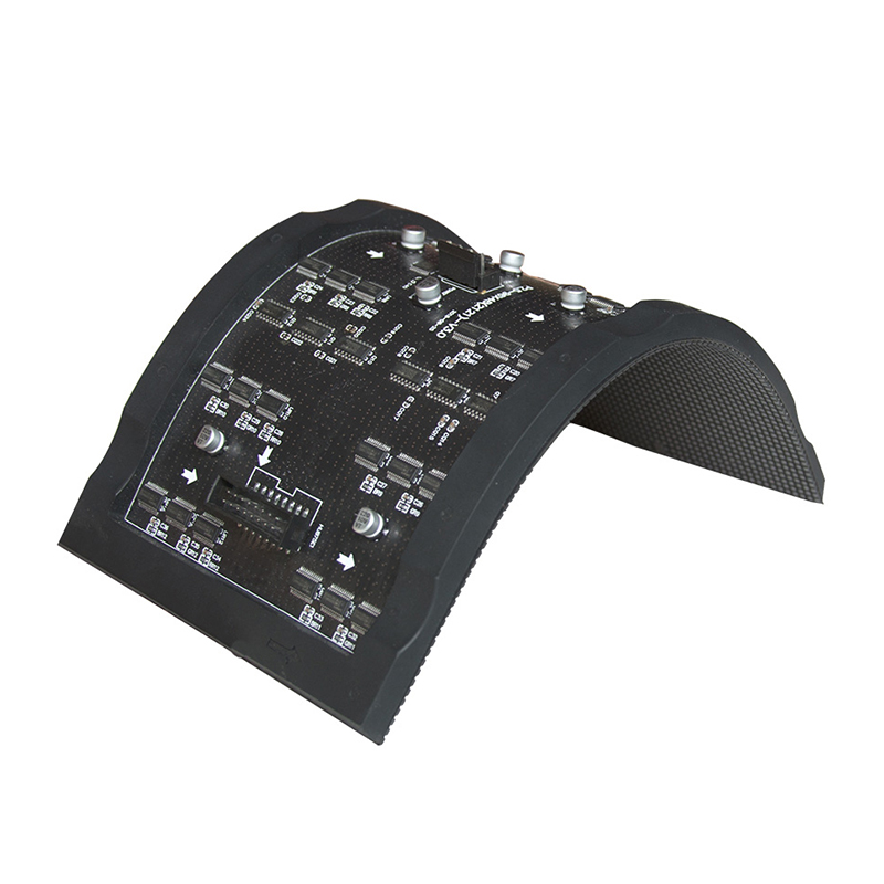 Flexibles, gebogenes Modul, LED-Bildschirm mit weichen, kreativen Formen