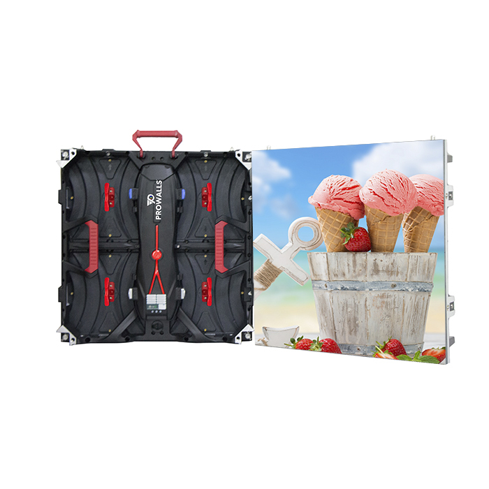 لوحة إعلانات خزانة وحدات جدار فيديو LED