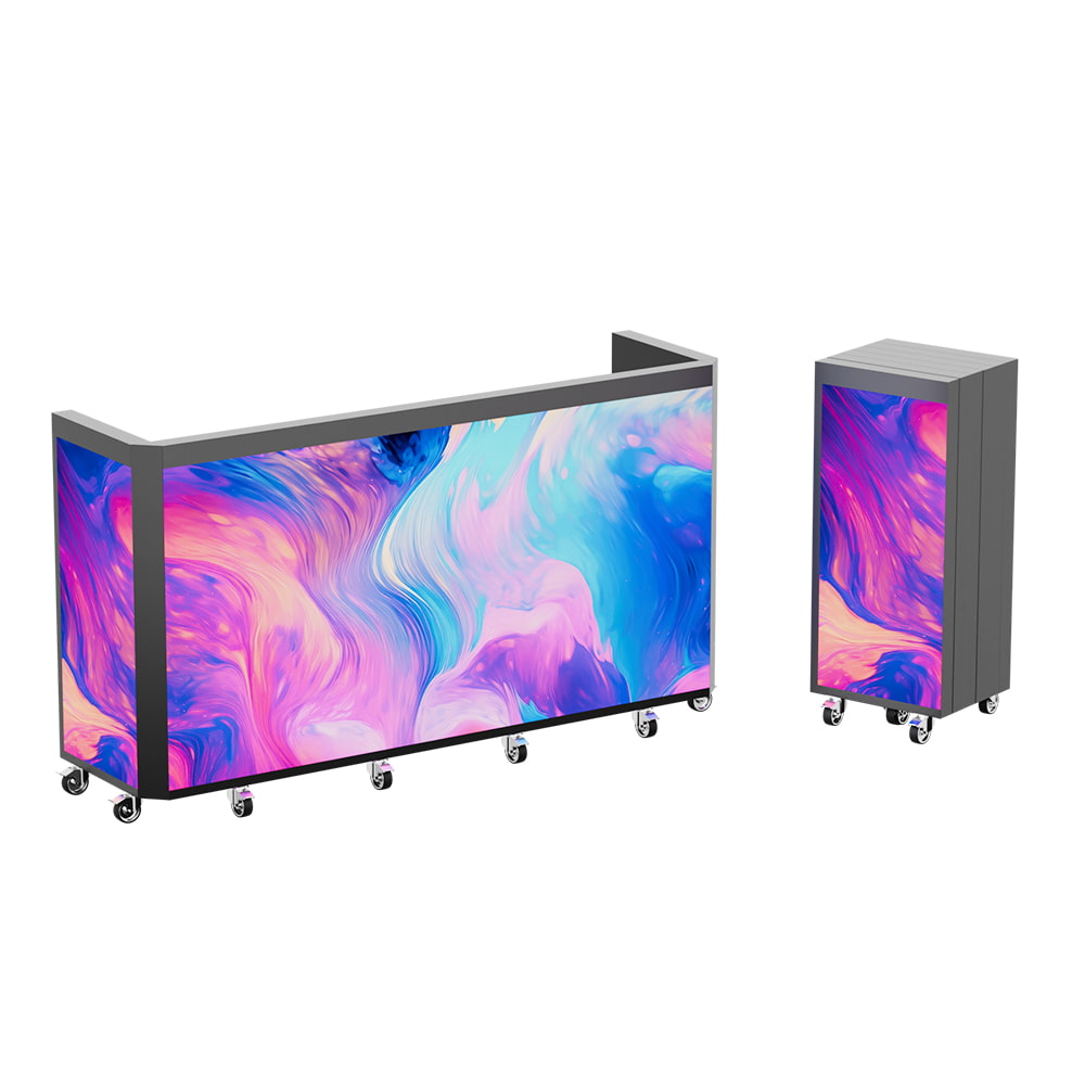 Altı Katlı Led DJ Kabini